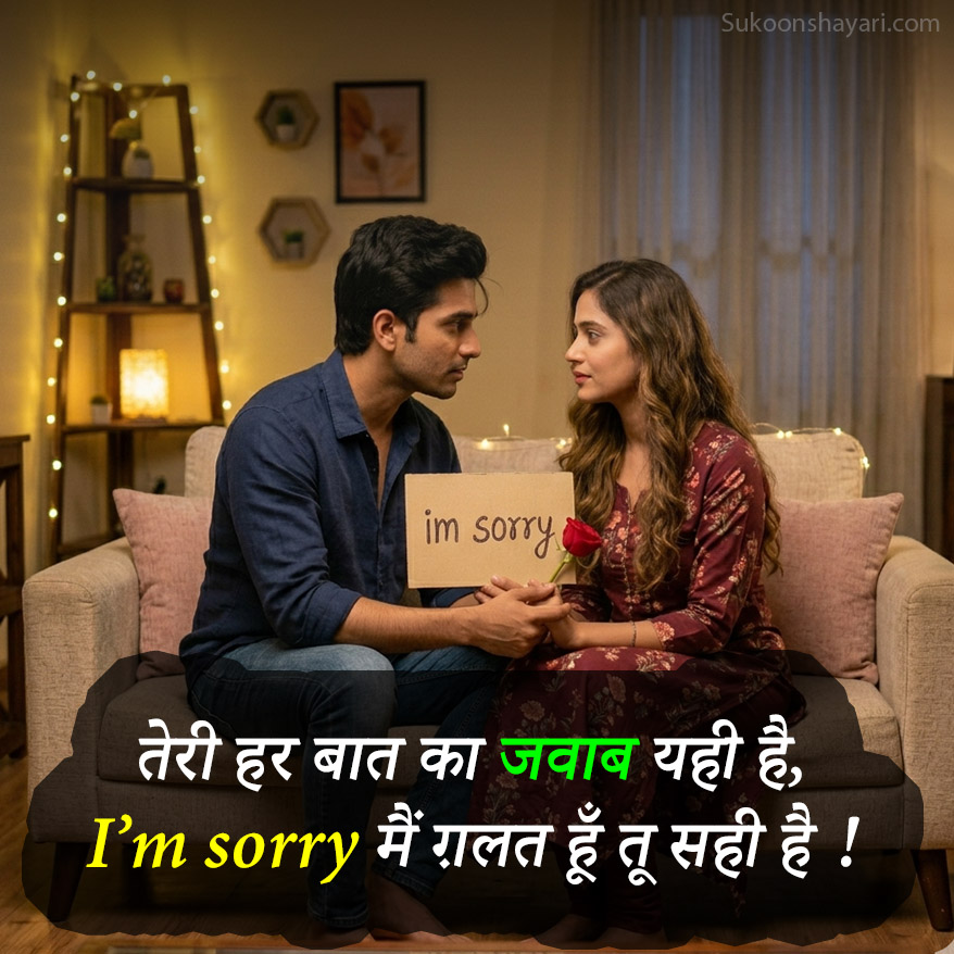 Dost Se Mafi Mangne Ki Shayari