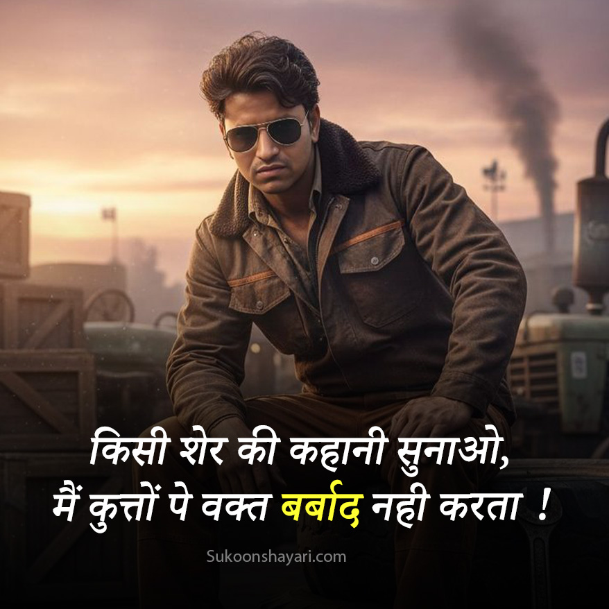 Instagram Attitude Shayari