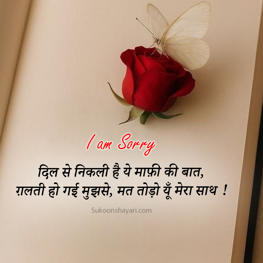Sorry Shayari