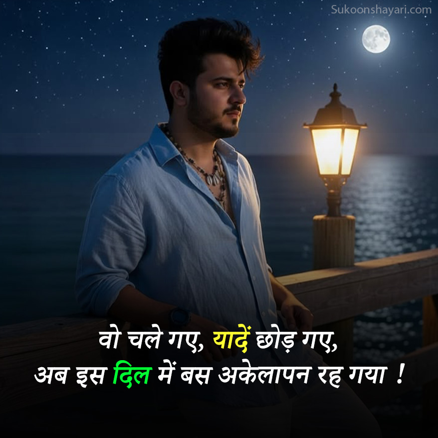 Alone Shayari In Hindi