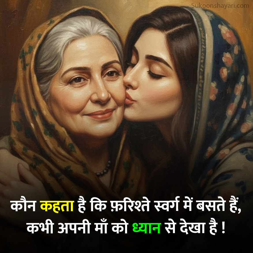 Maa Shayari in Hindi