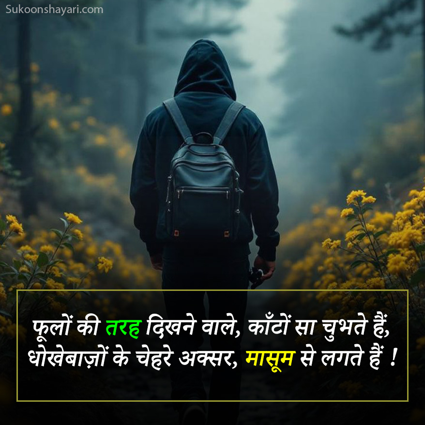 Dhokebaaz Shayari Hindi