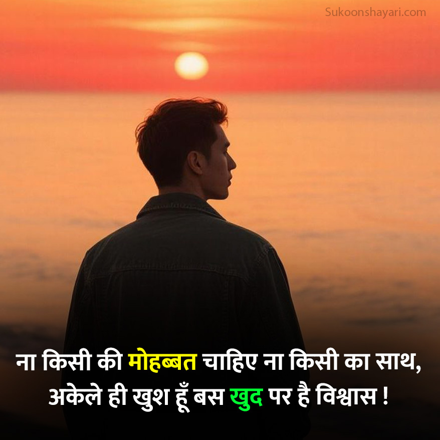 No Love Shayari Hindi